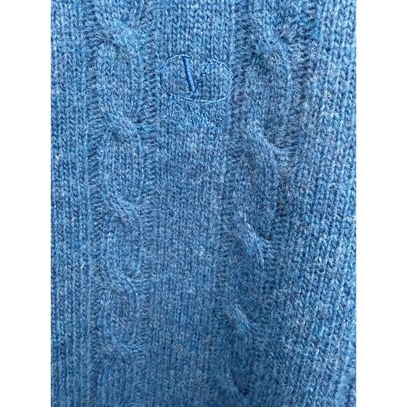Virgin Wool Blue Valentino Sweater - Picture 4 of 6